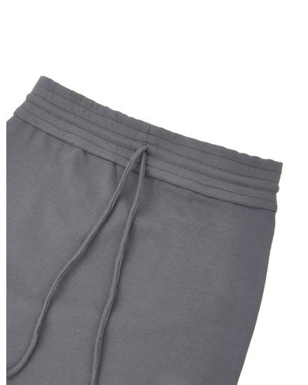 Mini Knit Skirt - Grey